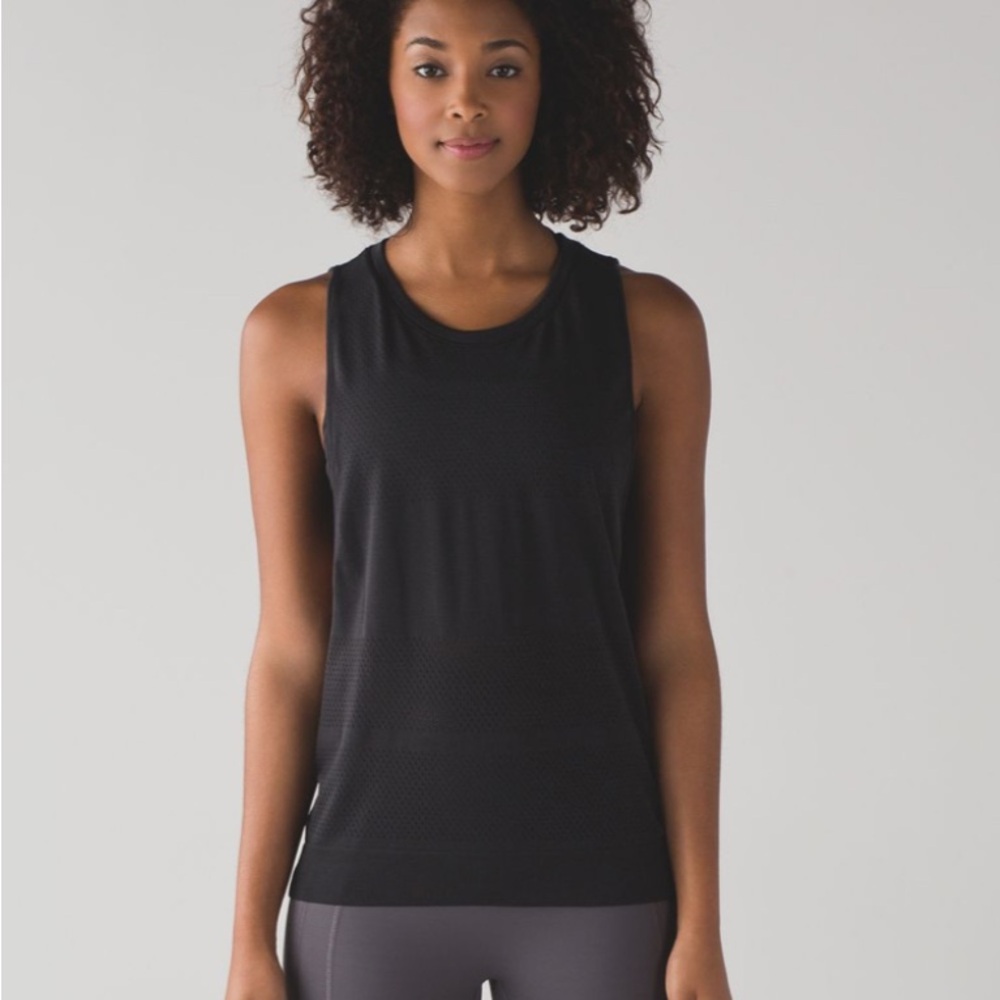 Lululemon Breeze By Muscle Tank Black